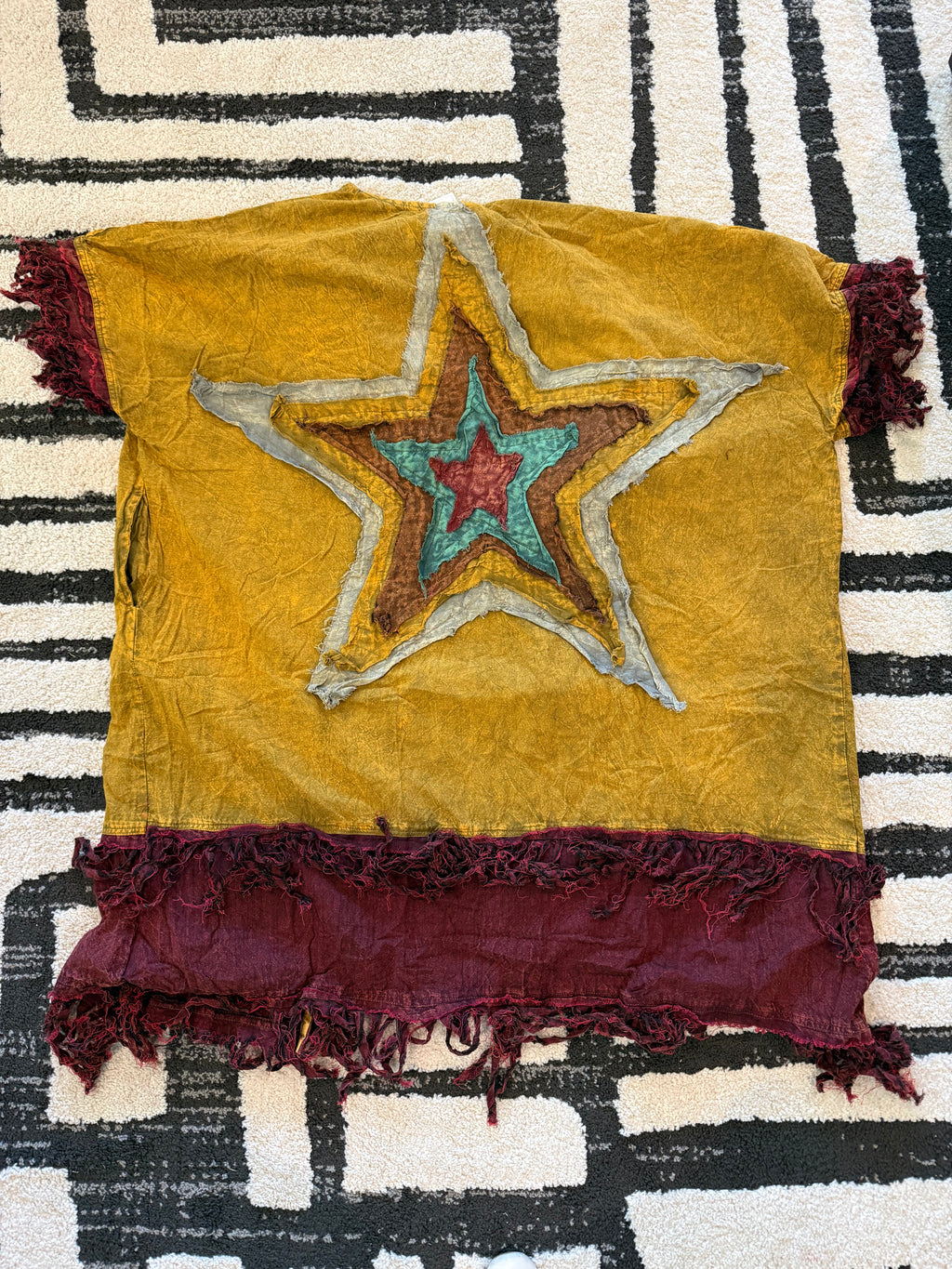 Star Kimono Yellow/Mustard