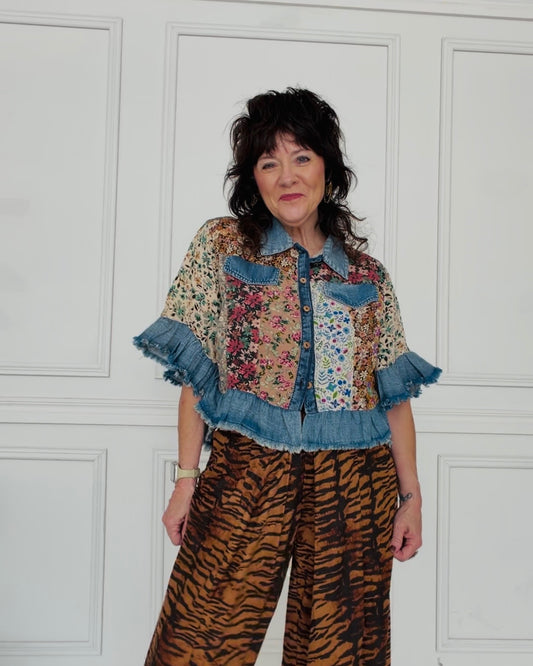 Retro Remix Top/Jacket